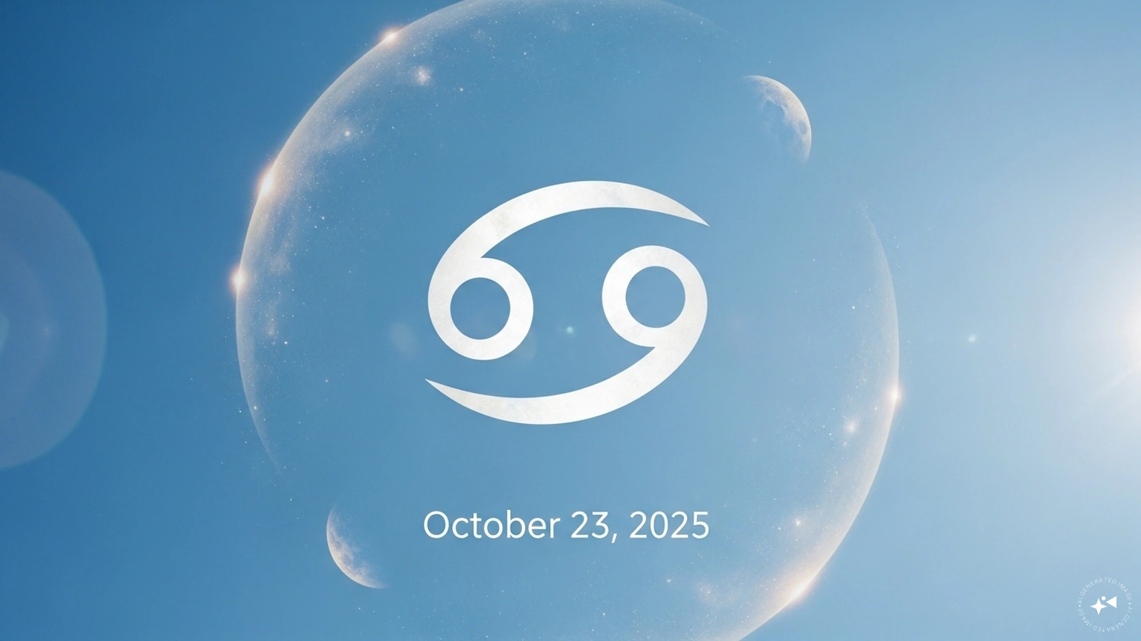 Cancer Horoscope Today, October 23, 2025