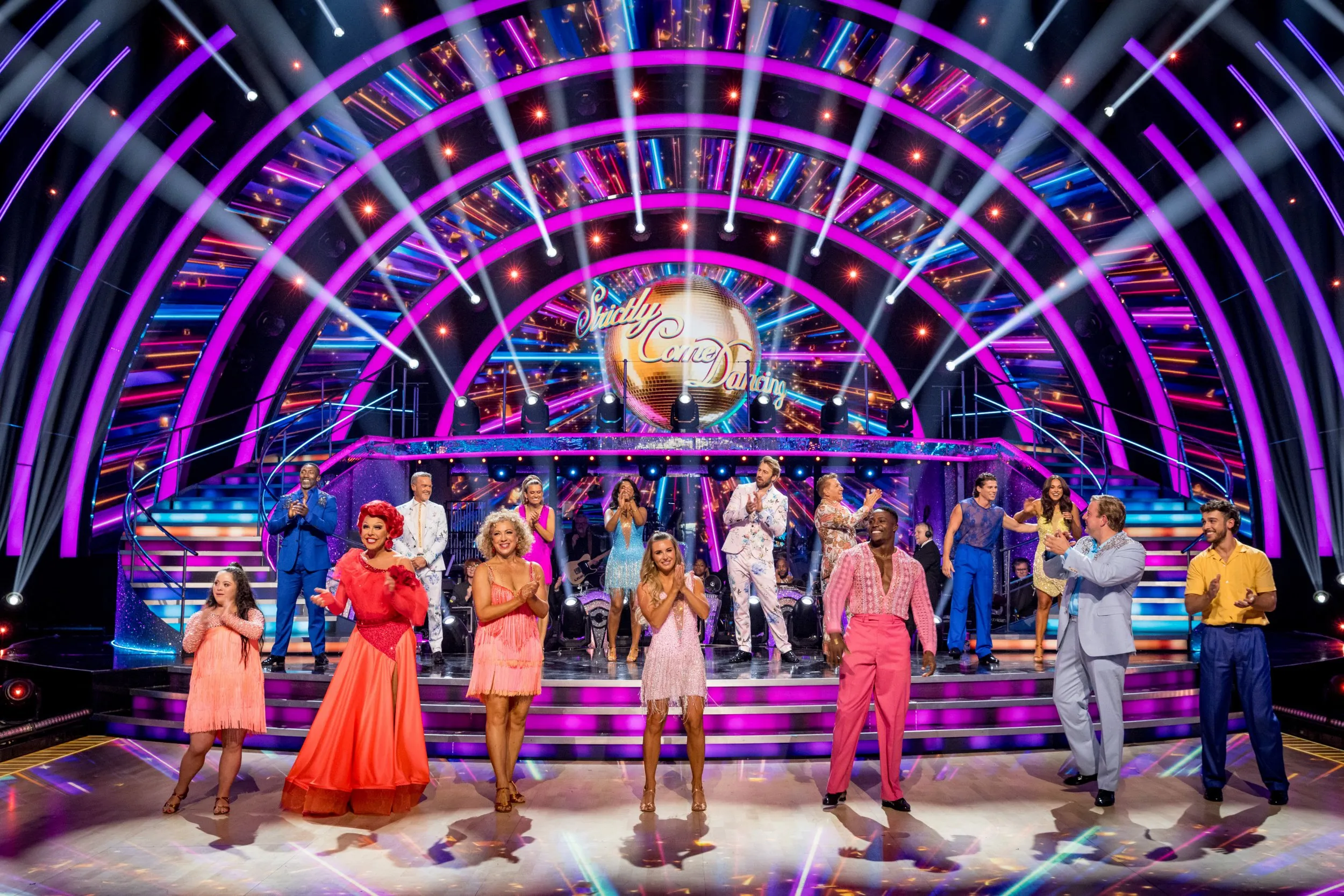 Full Strictly 2025 cast lineup of celebrities and professional dancers
