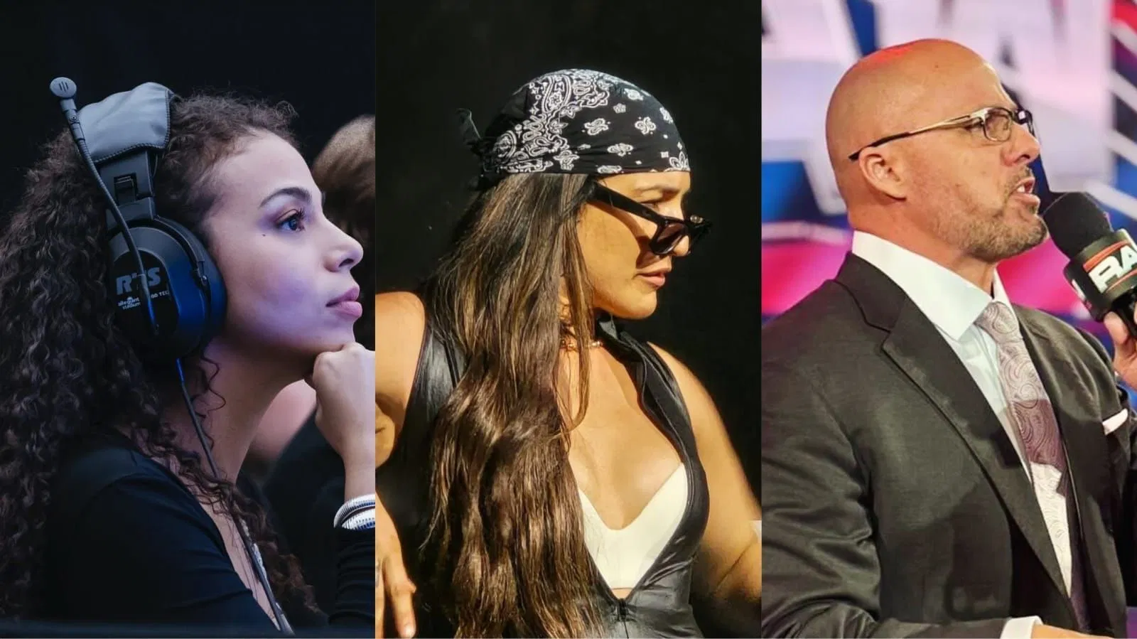 Adam Pearce, Raquel Rodriguez, Samantha Irvin, and more react after AEW personality announces his engagement