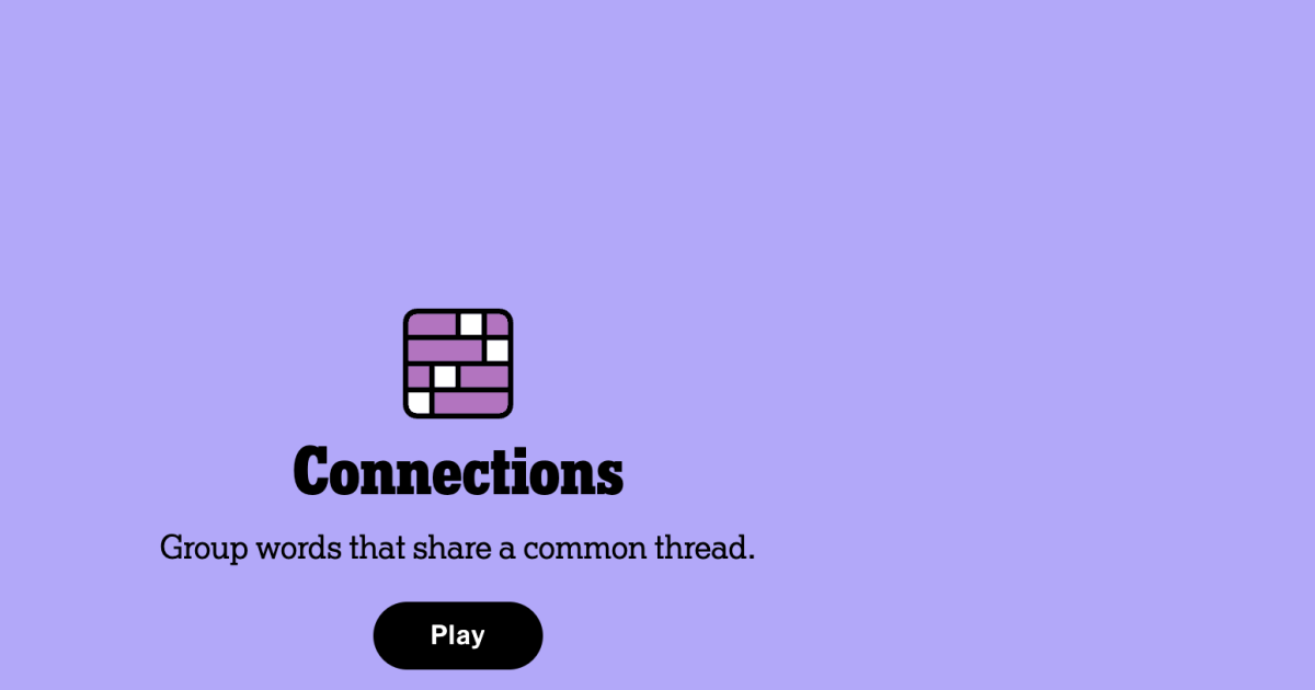 NYT 'Connections' Hint and Answers Today, Thursday, October 23