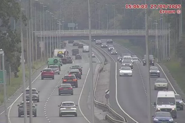 Live: Traffic updates after one lane of A55 blocked by broken down vehicle