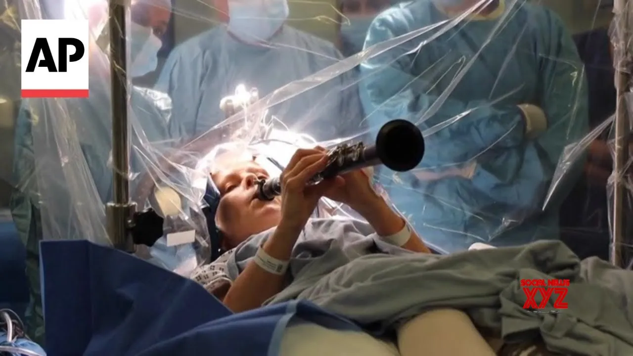 Patient with Parkinson’s disease plays clarinet during brain procedure (Video)