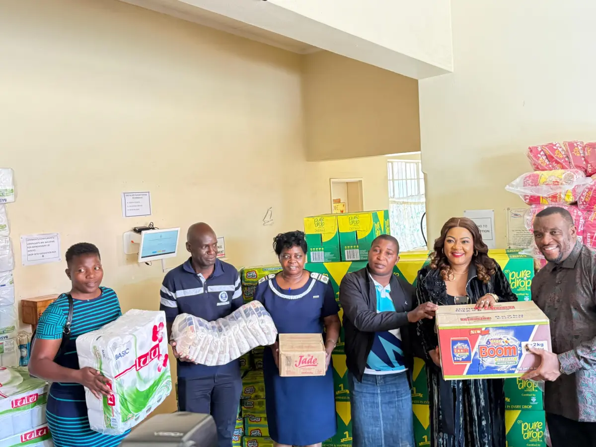 Groceries worth US $ ,7500 donated to Ingutsheni mental health hospital in Bulawayo