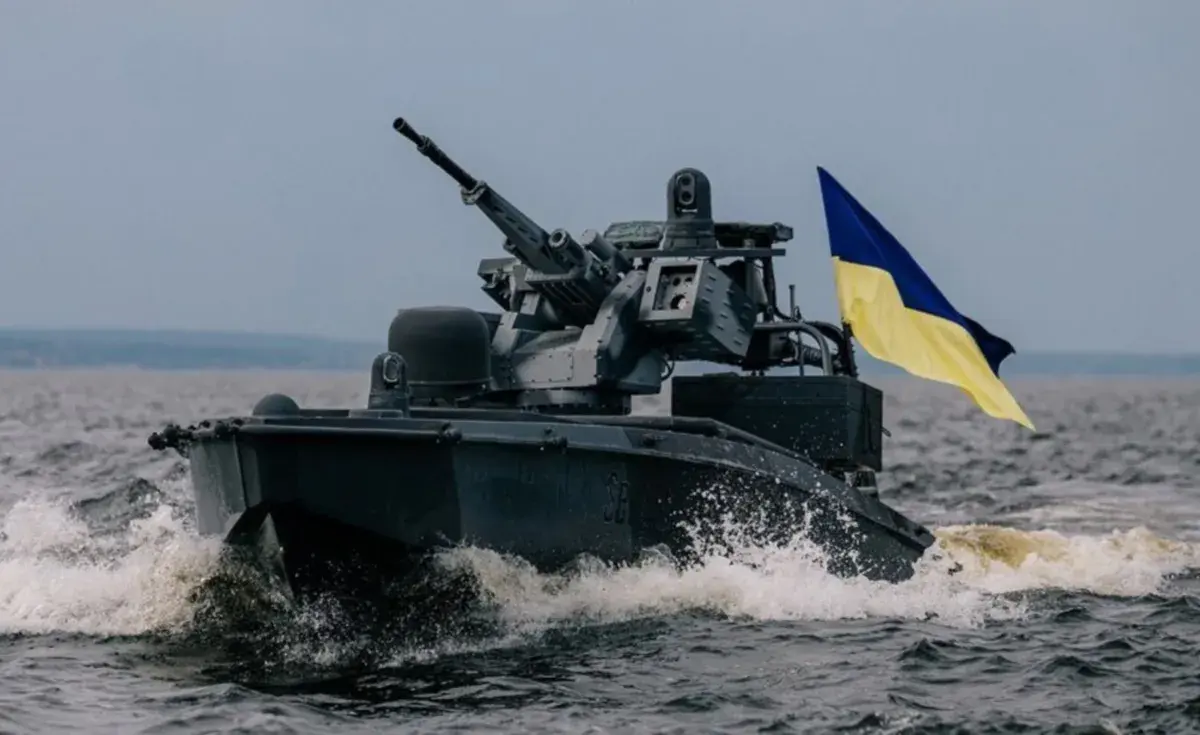 Ukraine Unveils New ‘Sea Baby’ Naval Drone for First Time