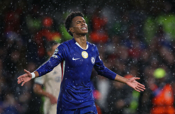 Estevao nets first Champions League goal as Chelsea thrash 10-man Ajax