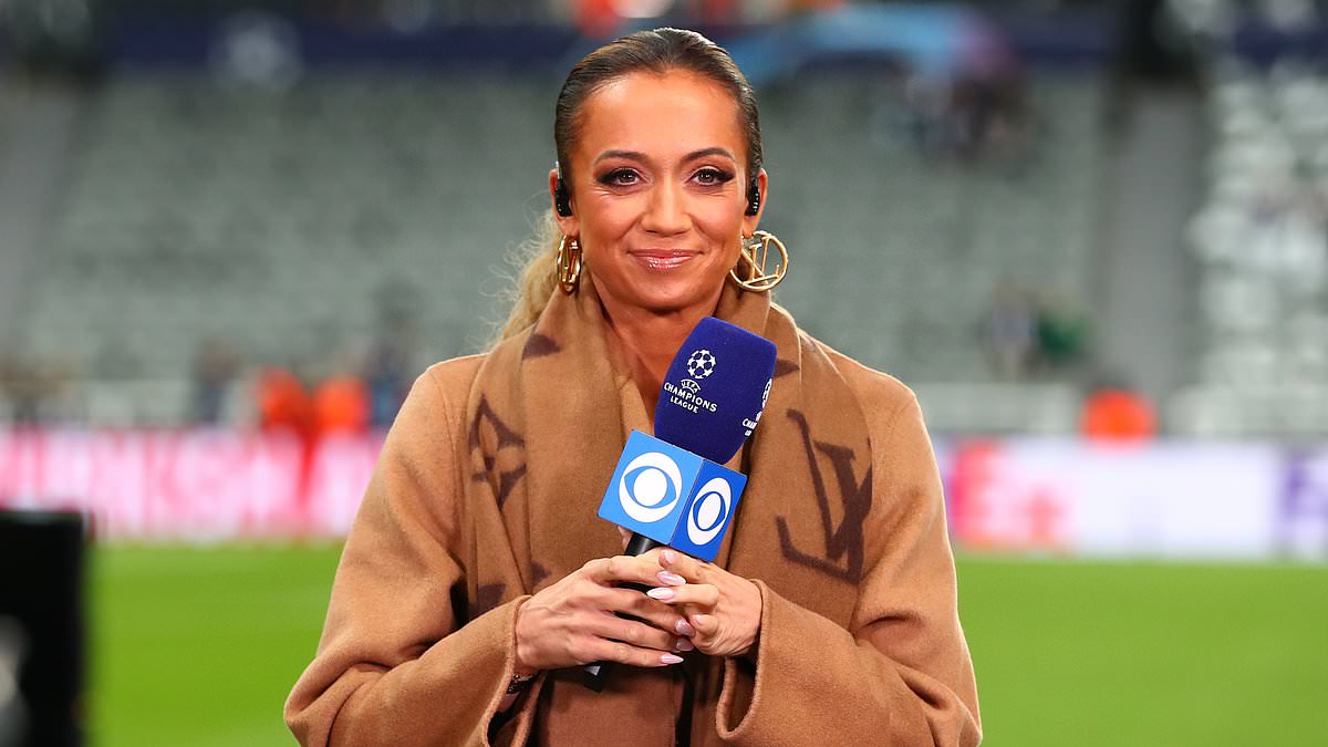 Glamorous sports host suffers embarrassing wardrobe malfunction live on TV
