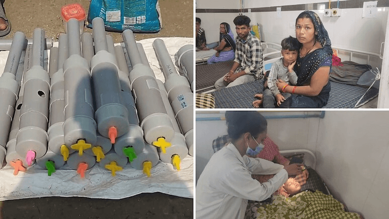 Diwali mishap in MP: Over 125 injured by carbide guns; many face permanent blindness