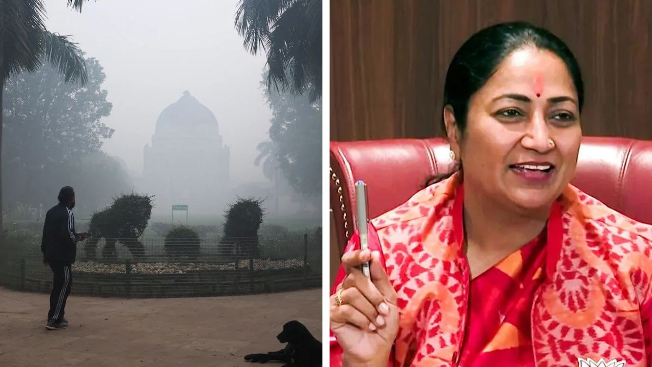 Delhi AQI Hits 346 Post-Diwali; Government Orders Air Purifiers for CM Gupta’s Secretariat