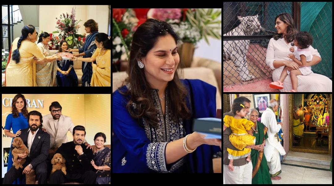 Ram Charan–Upasana Kamineni announce second pregnancy; see pics from Seemantham baby shower