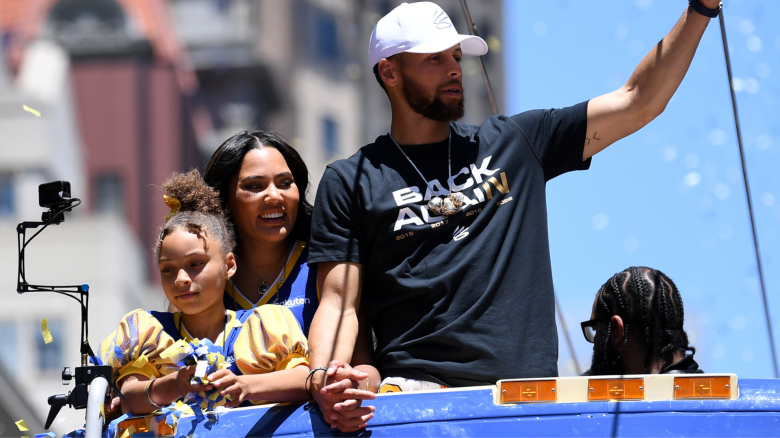Steph Curry Reflects on Special Moment with Ayesha and Riley