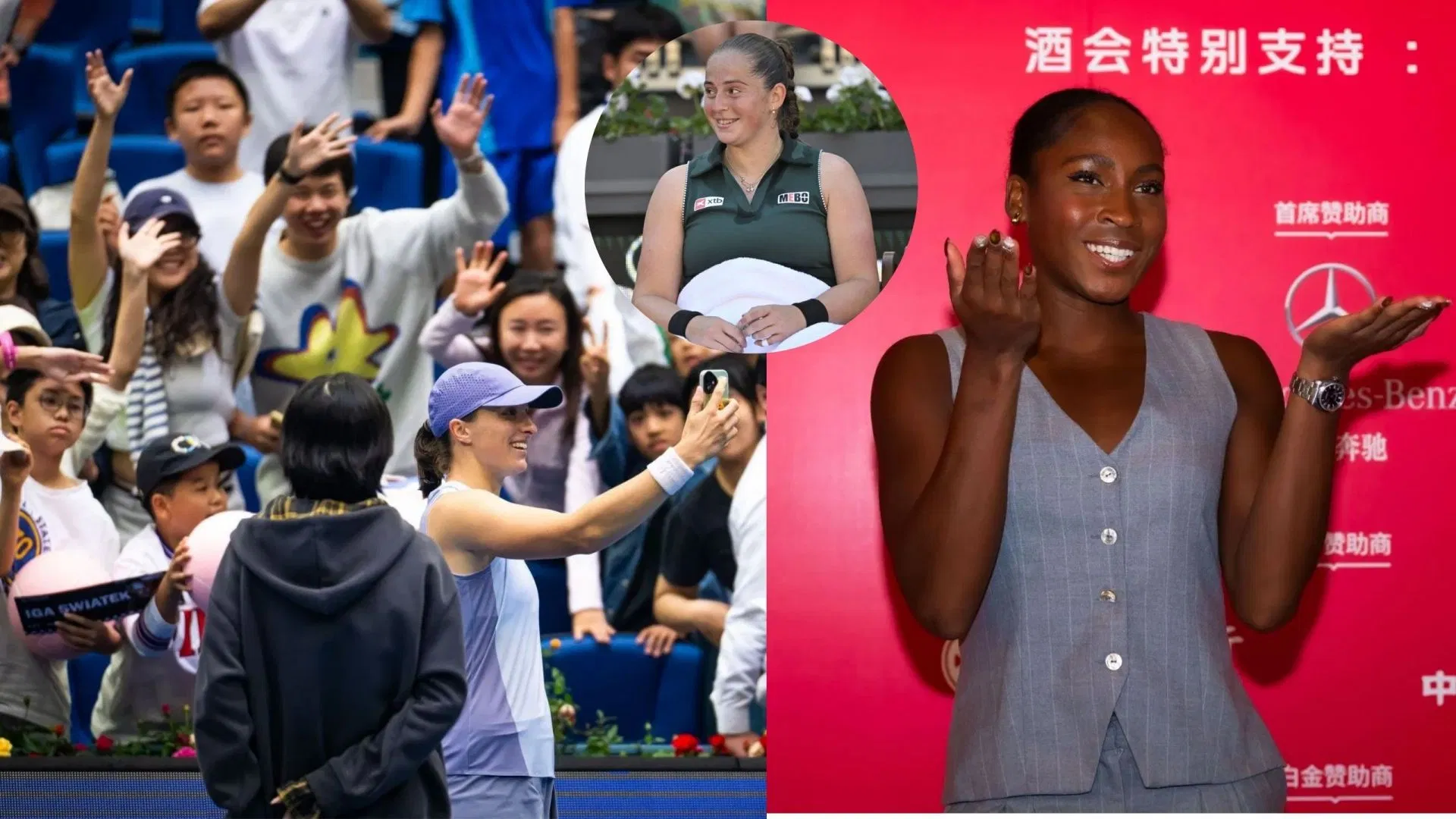 It's beautiful - Iga Swiatek, Coco Gauff, Jelena Ostapenko and other tennis players overwhelmed by warm welcome from Asian fans at China Open