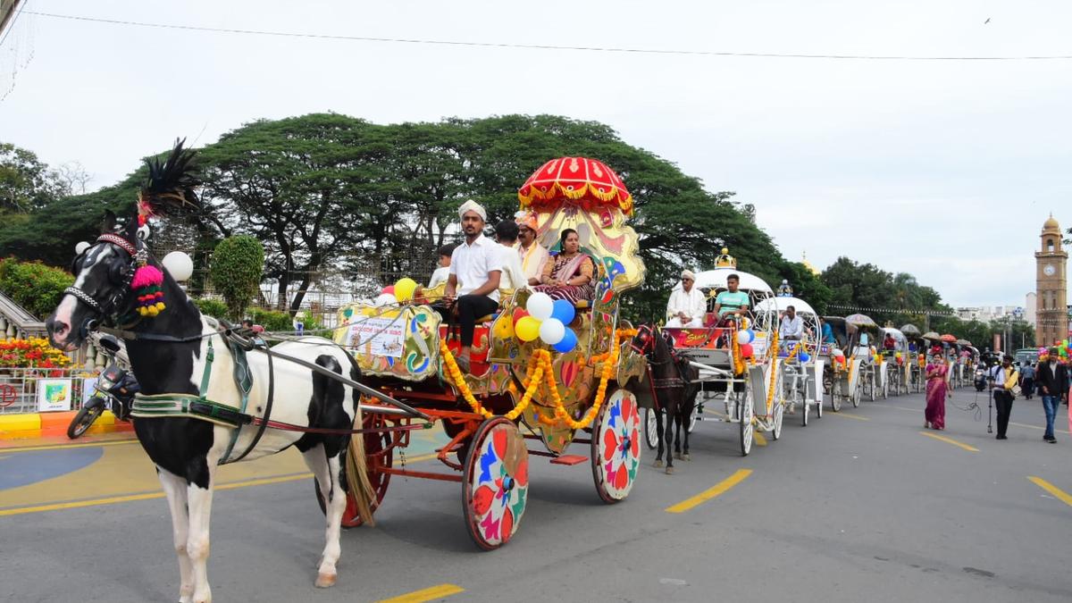 Heritage tonga ride showcases Mysuru’s landmark monuments