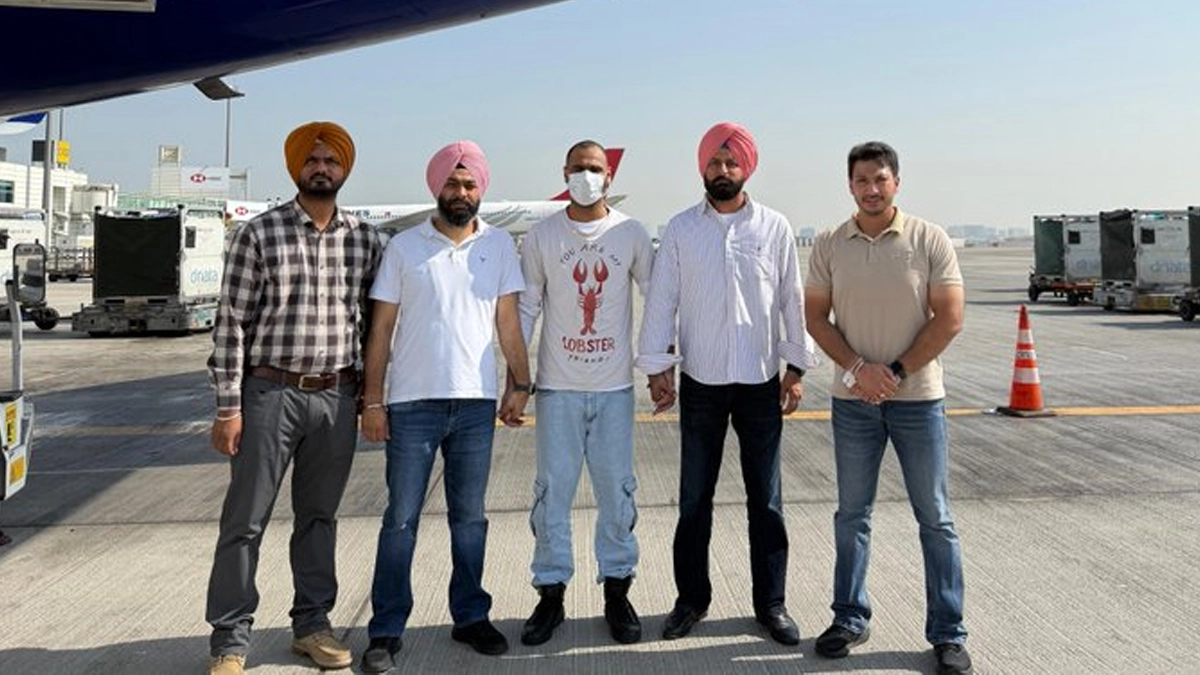 BKI Terrorist Extradited: Wanted Babbar Khalsa Member Parminder Singh Brought Back From Abu Dhabi in Joint Operation by CBI and Punjab Police (See Pic)