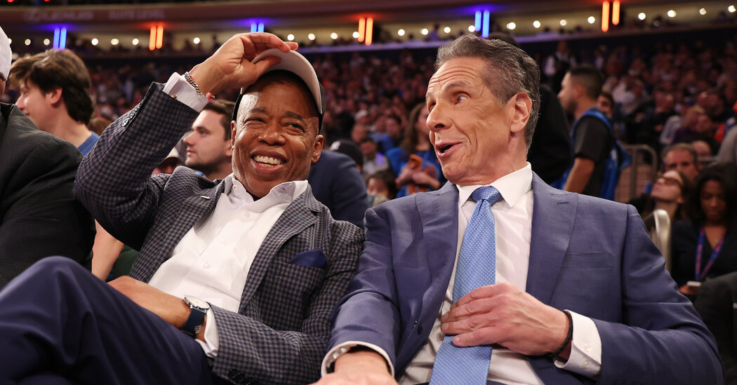 Cuomo Joins Adams at Knicks Game. Is an Endorsement in the Cards?