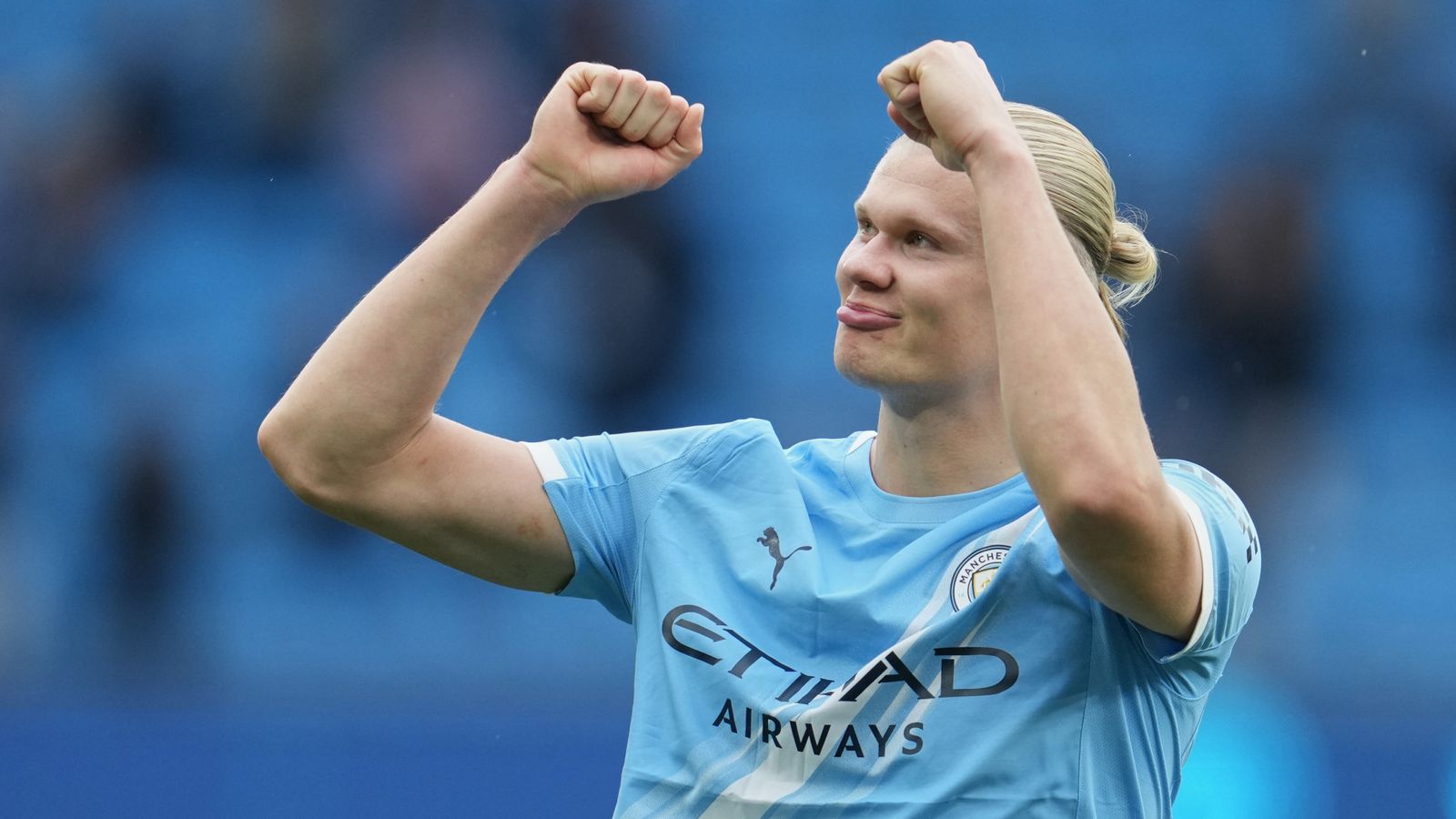 Late Haaland brace helps Man City to big win over Burnley