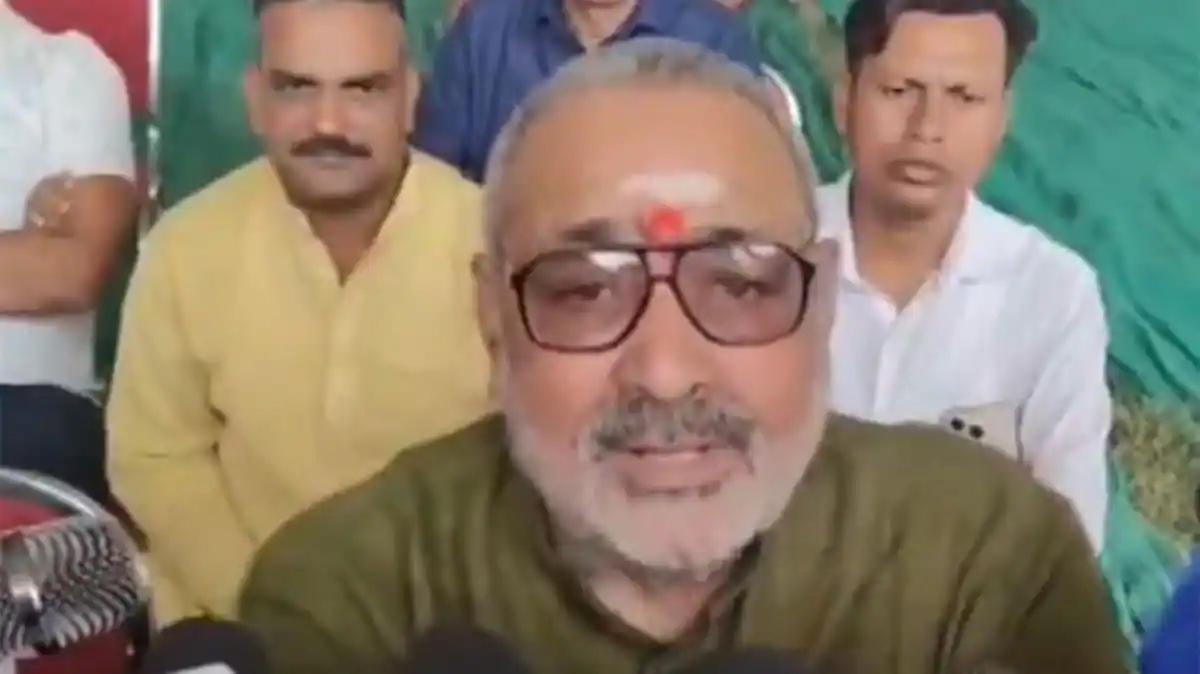 Giriraj Singh Slams Mahagathbandhan, Labels It ‘Ticket-Selling Alliance’ Ahead Of Bihar Polls