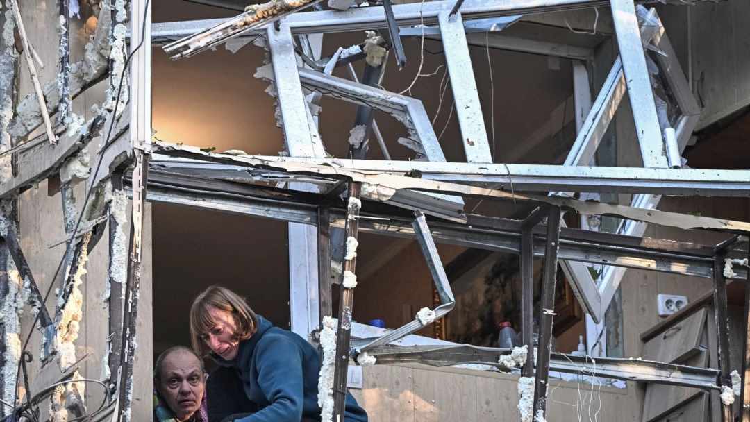 Drones Attack Kyiv For Second Night In A Row After US, EU Impose Sanctions On Russian Energy Sector