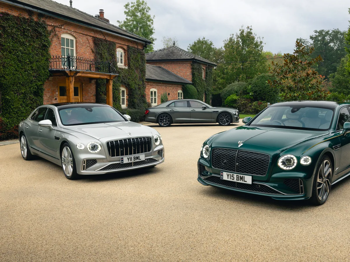 Bentley celebrates 60 years of four-door saloons with three special Flying Spurs