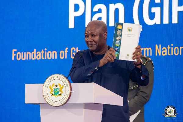 Mahama launches Ghana’s new National Infrastructure Plan