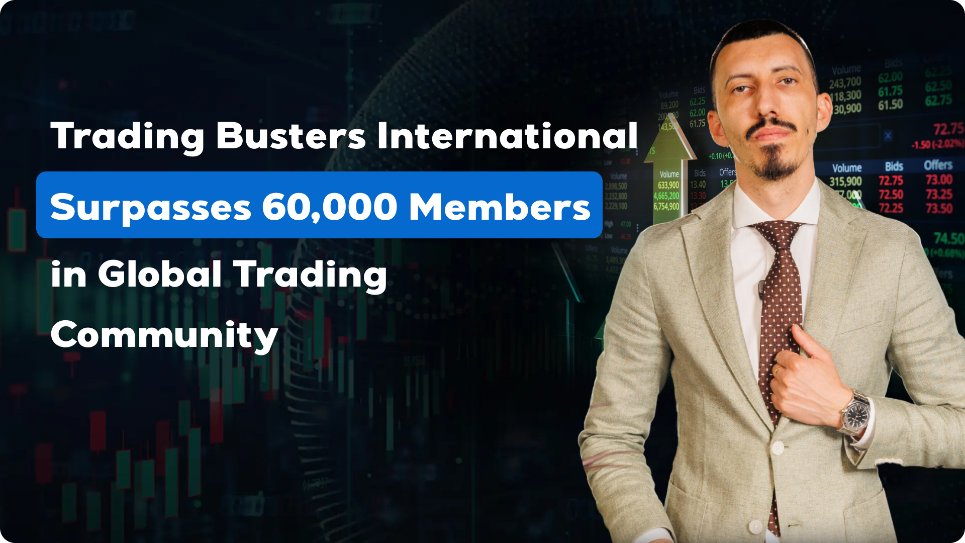 Trading Busters International Surpasses 60,000 Members in Global Trading Community
