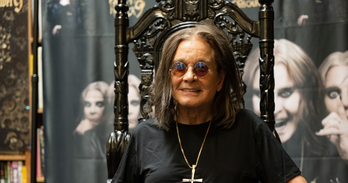Ozzy Osbourne's Throne From Final Public Appearance Is Up for Sale