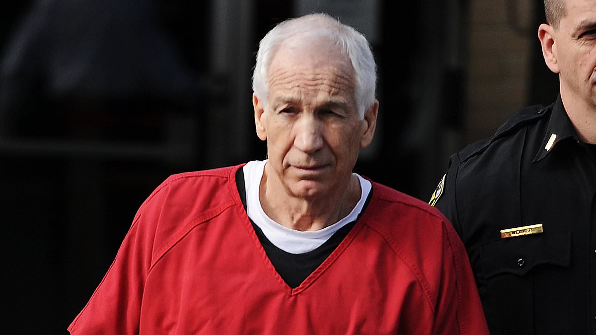 Disgraced Penn State football coach Jerry Sandusky, 81, launches appeal against sex abuse conviction