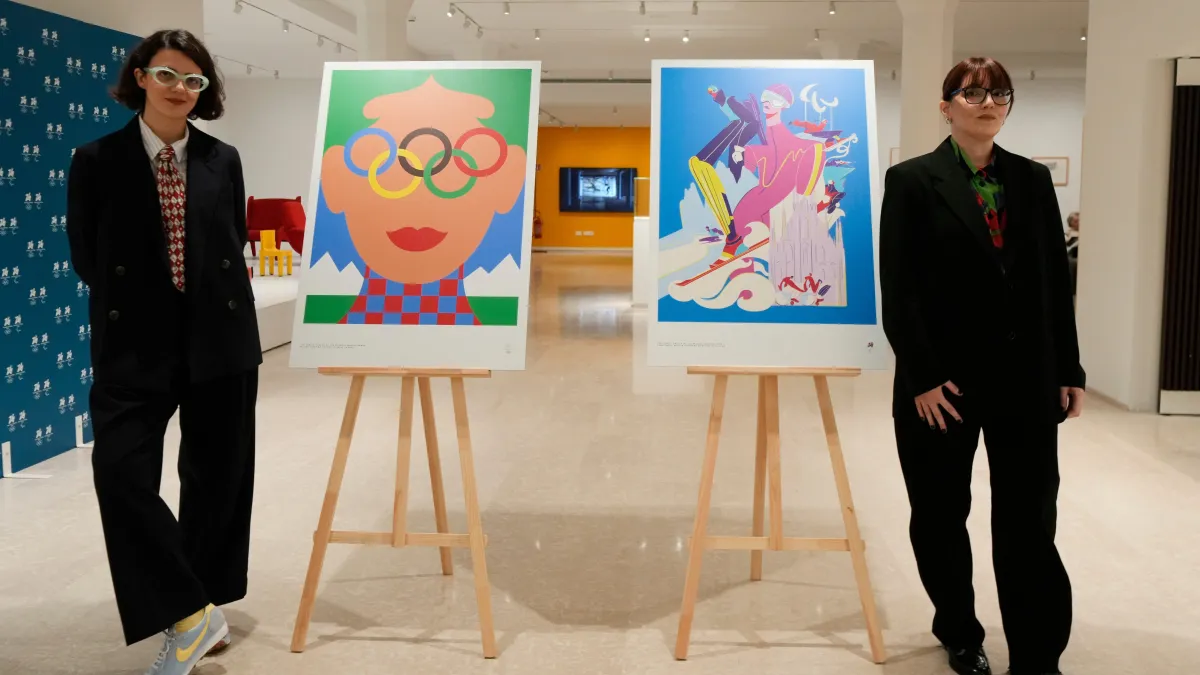 Milan-Cortina unveils official posters for 2026 Games