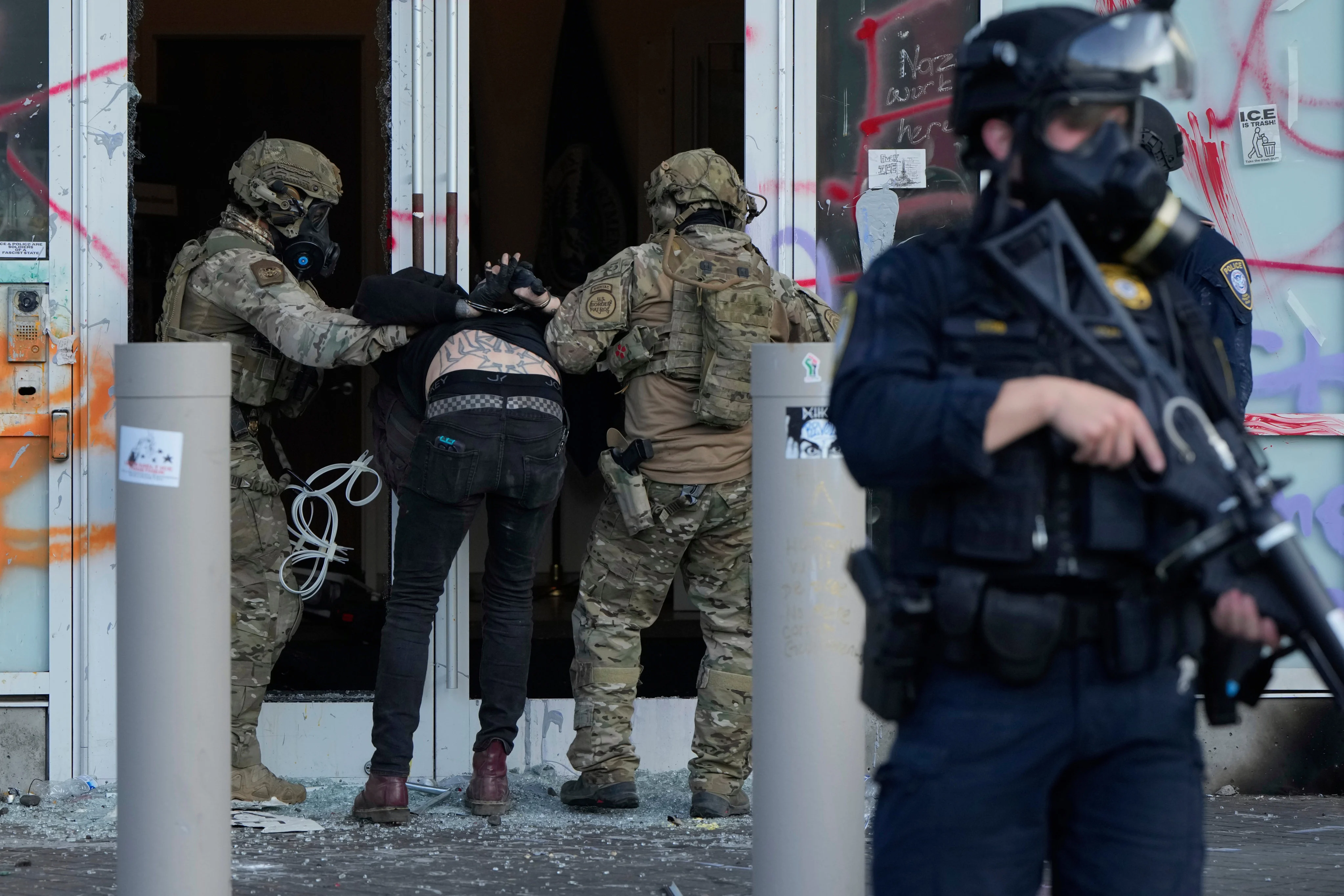 Trump orders US troops to Portland, ICE facilities to handle ‘domestic terrorists’
