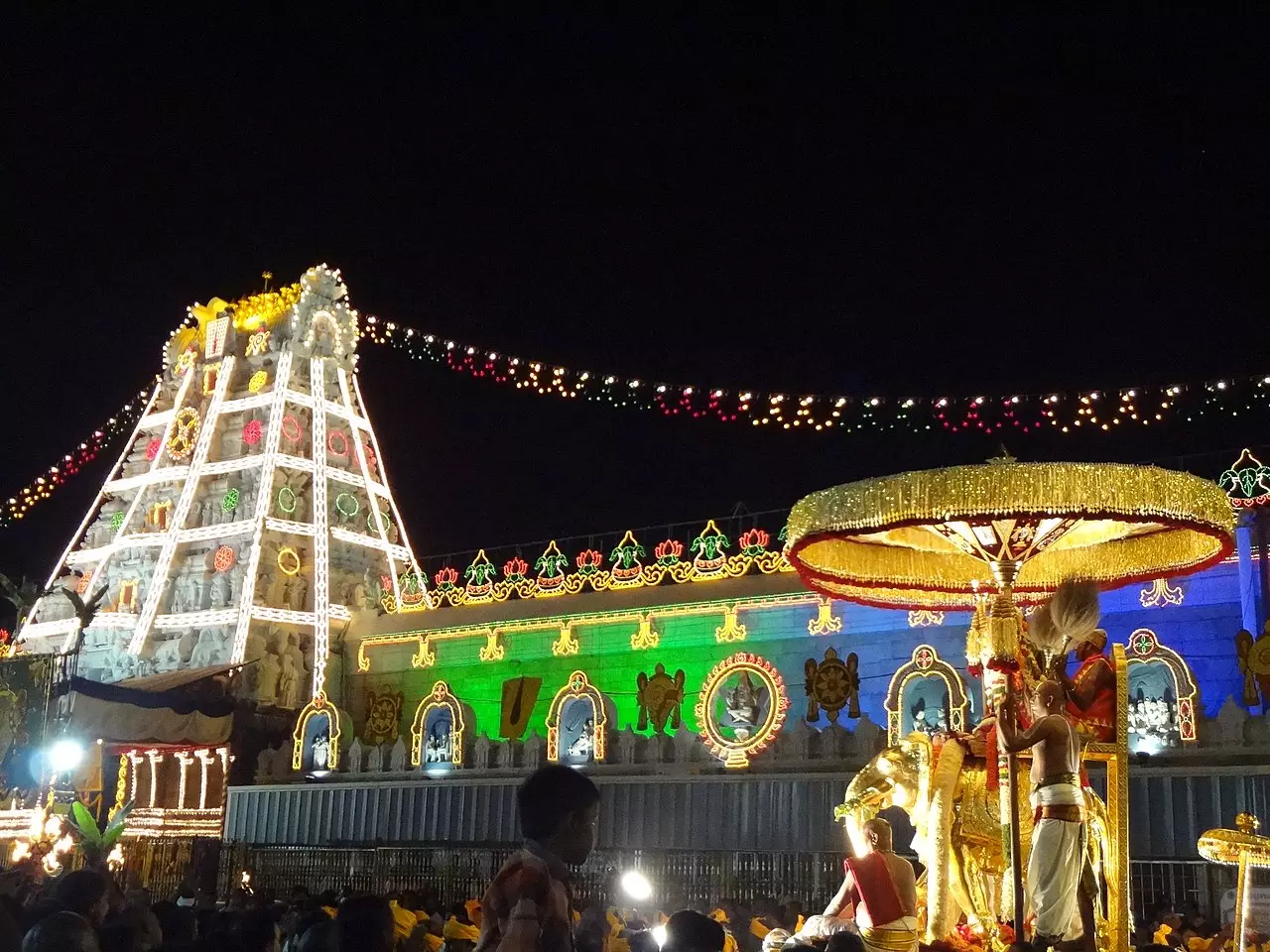 Tirupati Police Strengthen Vigil For Garuda Seva