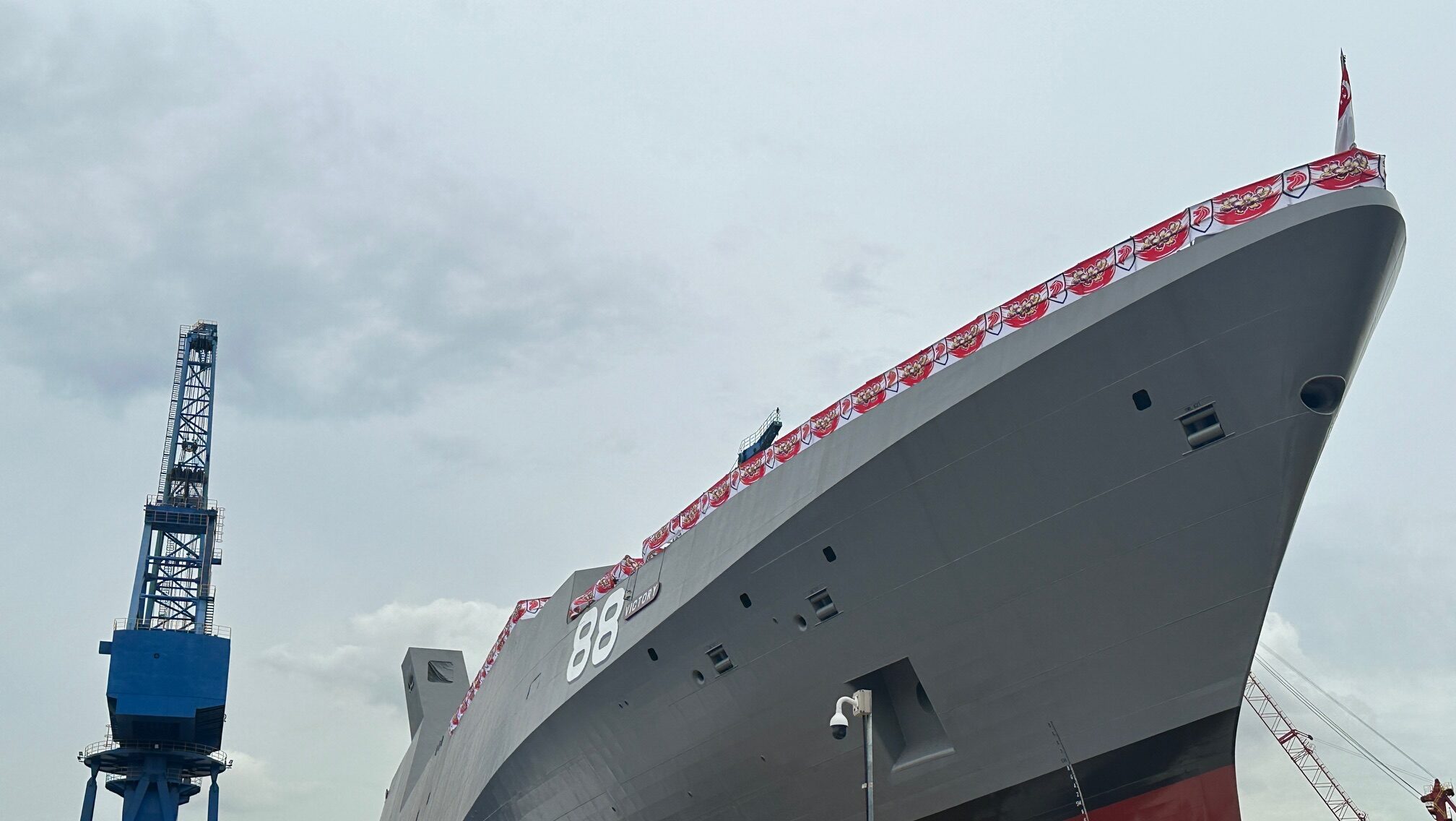 Singapore's navy launches first of new class of multi