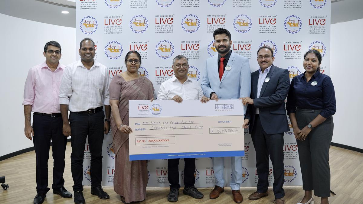 Climate start-up Neiox Eco Cycle bags ₹75 lakh prototyping grant from Cochin Shipyard