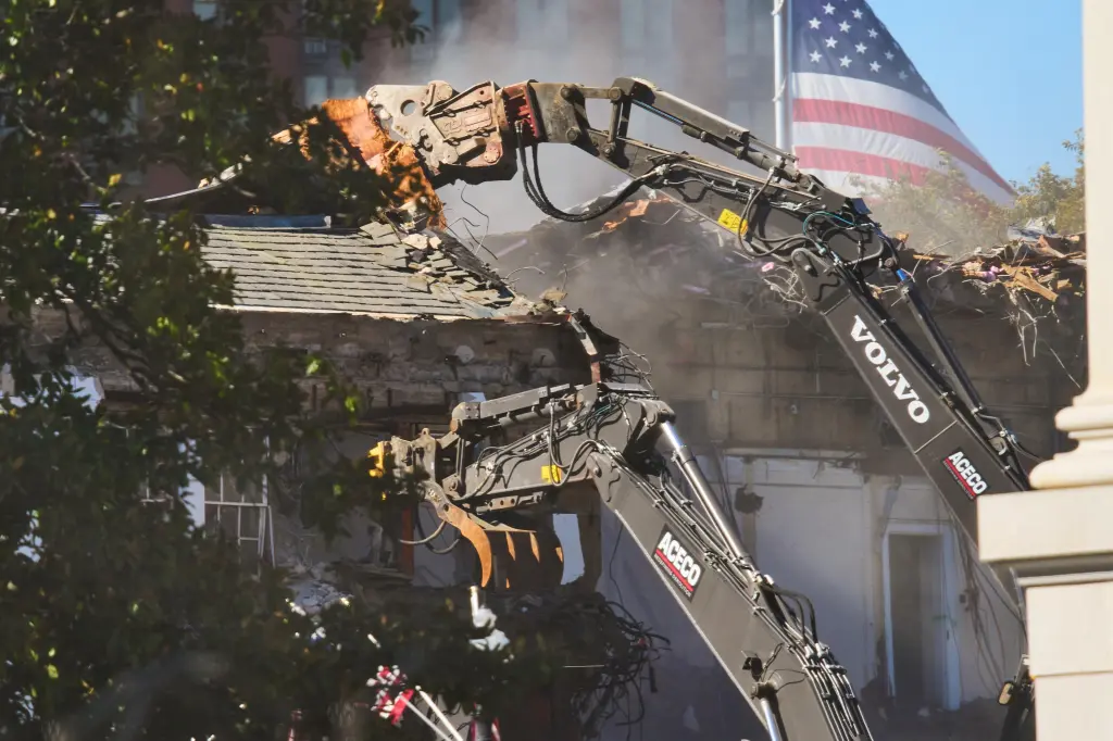 Trump to demolish entire East Wing to build White House ballroom