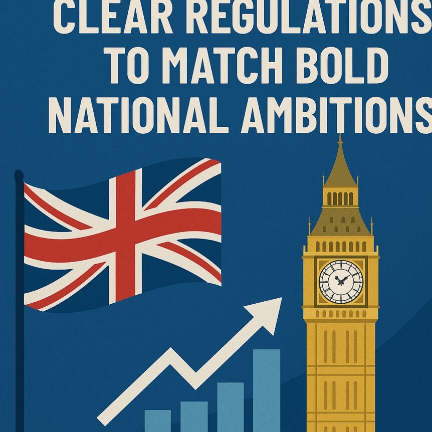 UK Calls For Clear Regulations To Match Bold National Ambitions