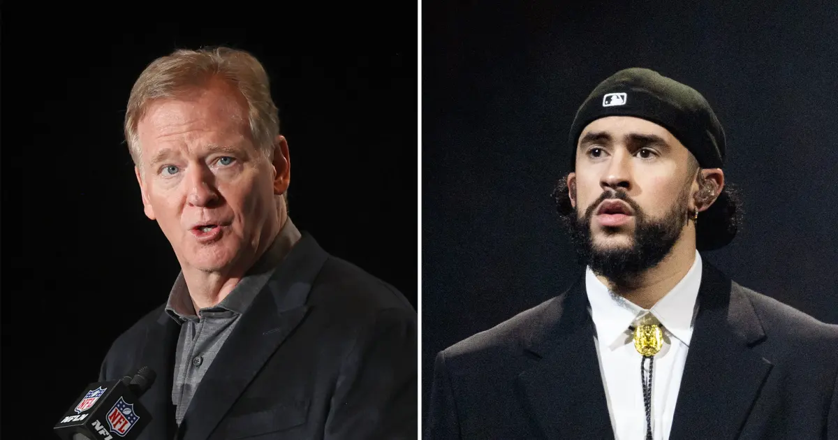 Roger Goodell Says NFL Won’t Reconsider Bad Bunny Halftime Show
