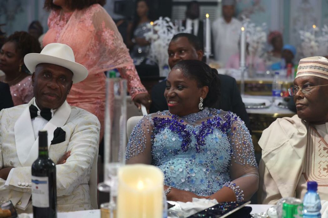 Atiku, Mark, Otti, El-Rufai, Others Grace Ex-Minister Amaechi’s Son’s Church Wedding