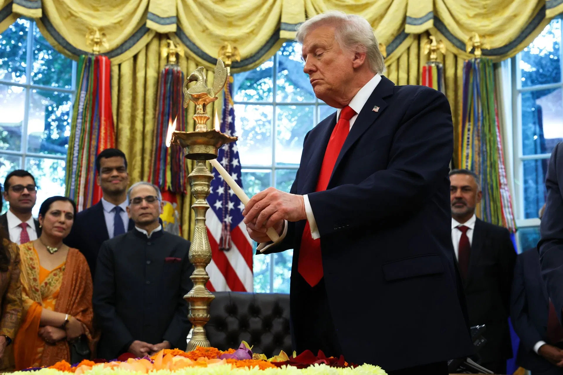 "This administration is a joke": Nick Fuentes slams Trump after clip of POTUS celebrating Diwali inside White House goes viral