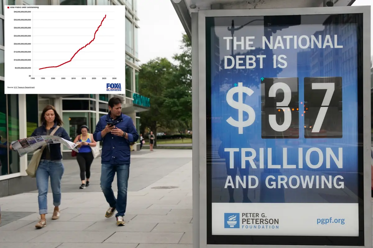 US national debt surpasses 38 trillion for first time in history