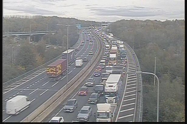 LIVE: M60 traffic STOPPED following crash - latest updates