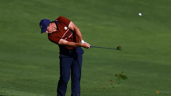 Hovland withdraws from Ryder Cup fourballs due to neck injury