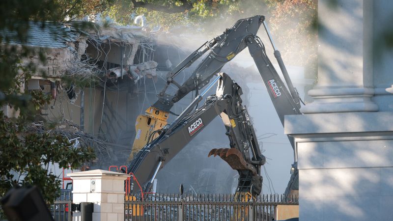 5 things to know for Oct. 23: White House demolition, National Guard, Lethal boat strikes, Louvre heist, Russia sanctions