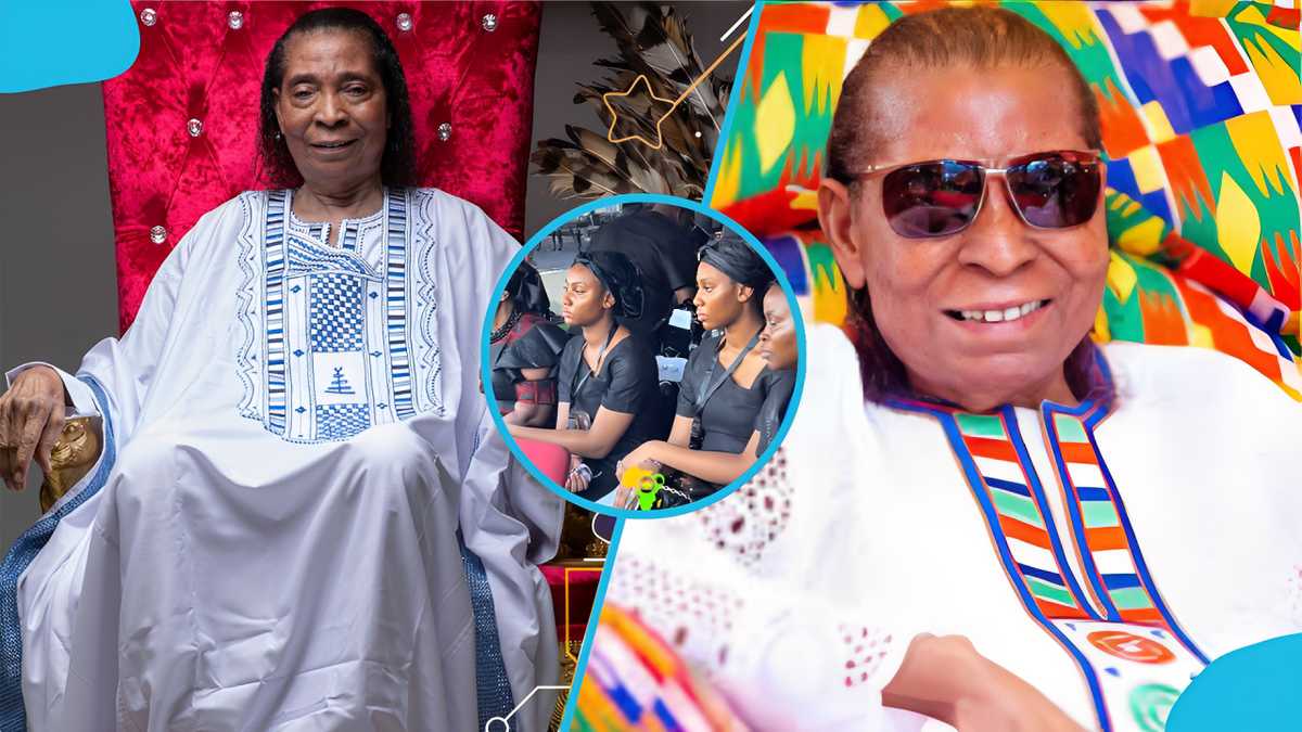 Apostle Kwadwo Safo: Kantanka’s twin granddaughters mourn him at his 40-day observance