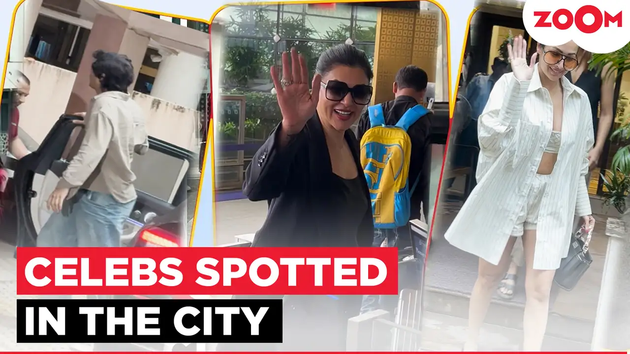 Ahaan Panday Ignores Paps And Rushes Into Apartment | Sushmita Sen Blows Flying Kisses
