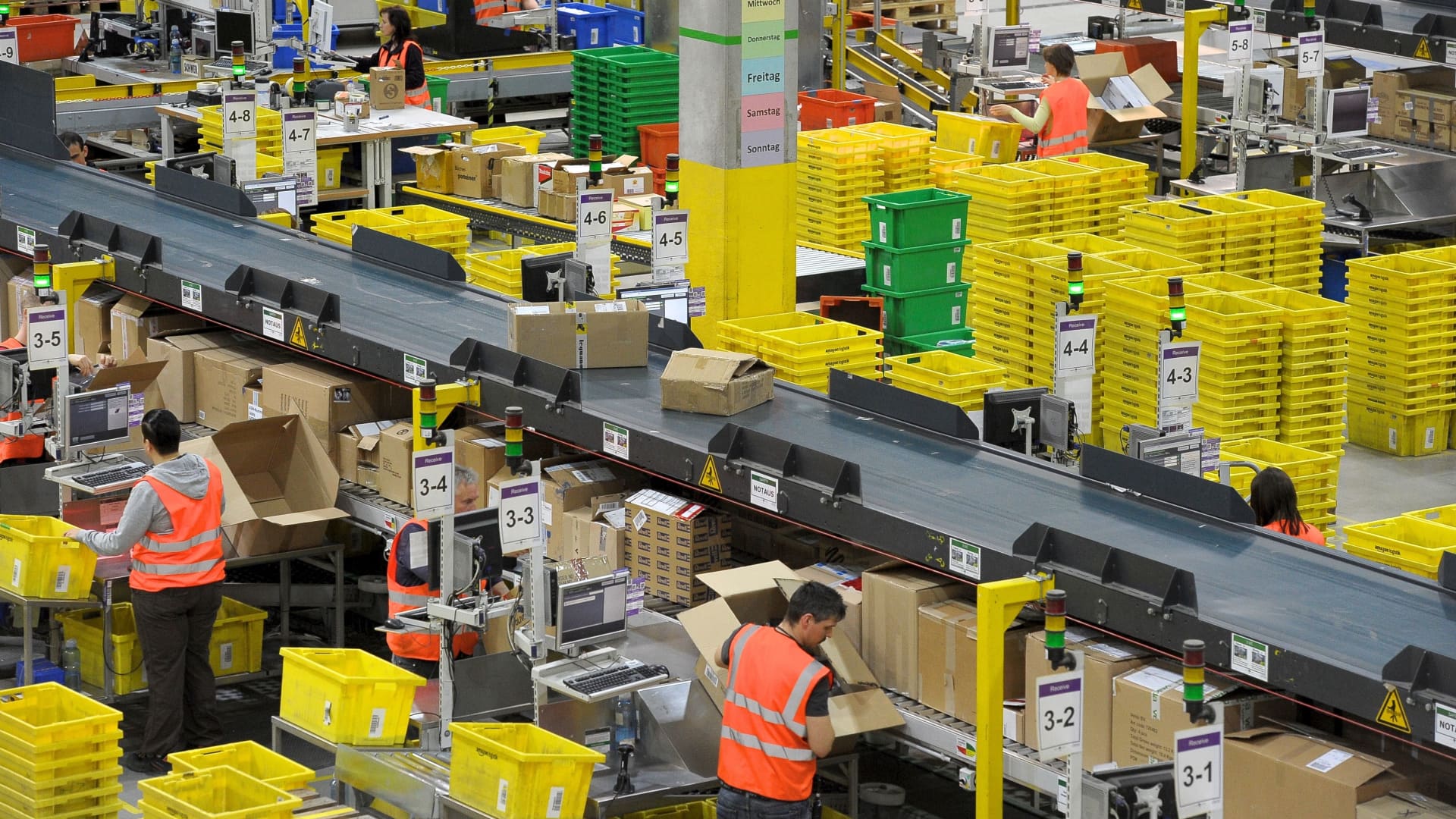 New Jersey accuses Amazon of discriminating against pregnant workers