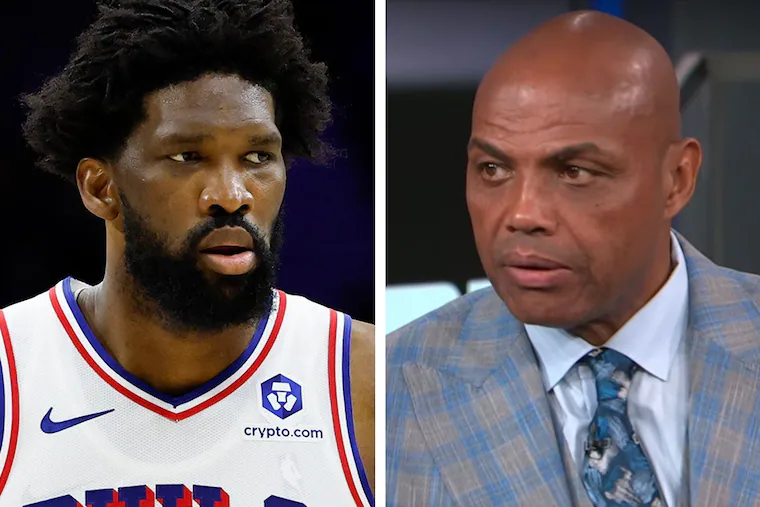 Charles Barkley and Shaq mock Joel Embiid, praise V.J. Edgecombe in ESPN debut