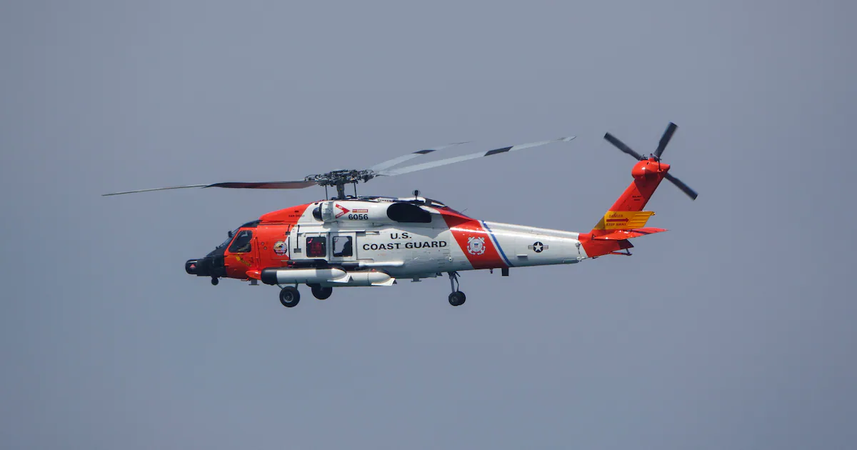 Marooned Family Rescued After Jumping From Flaming Boat