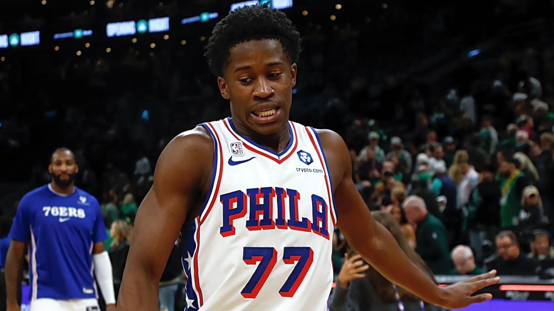 VJ Edgecombe has historic debut for 76ers in comeback win over Celtics