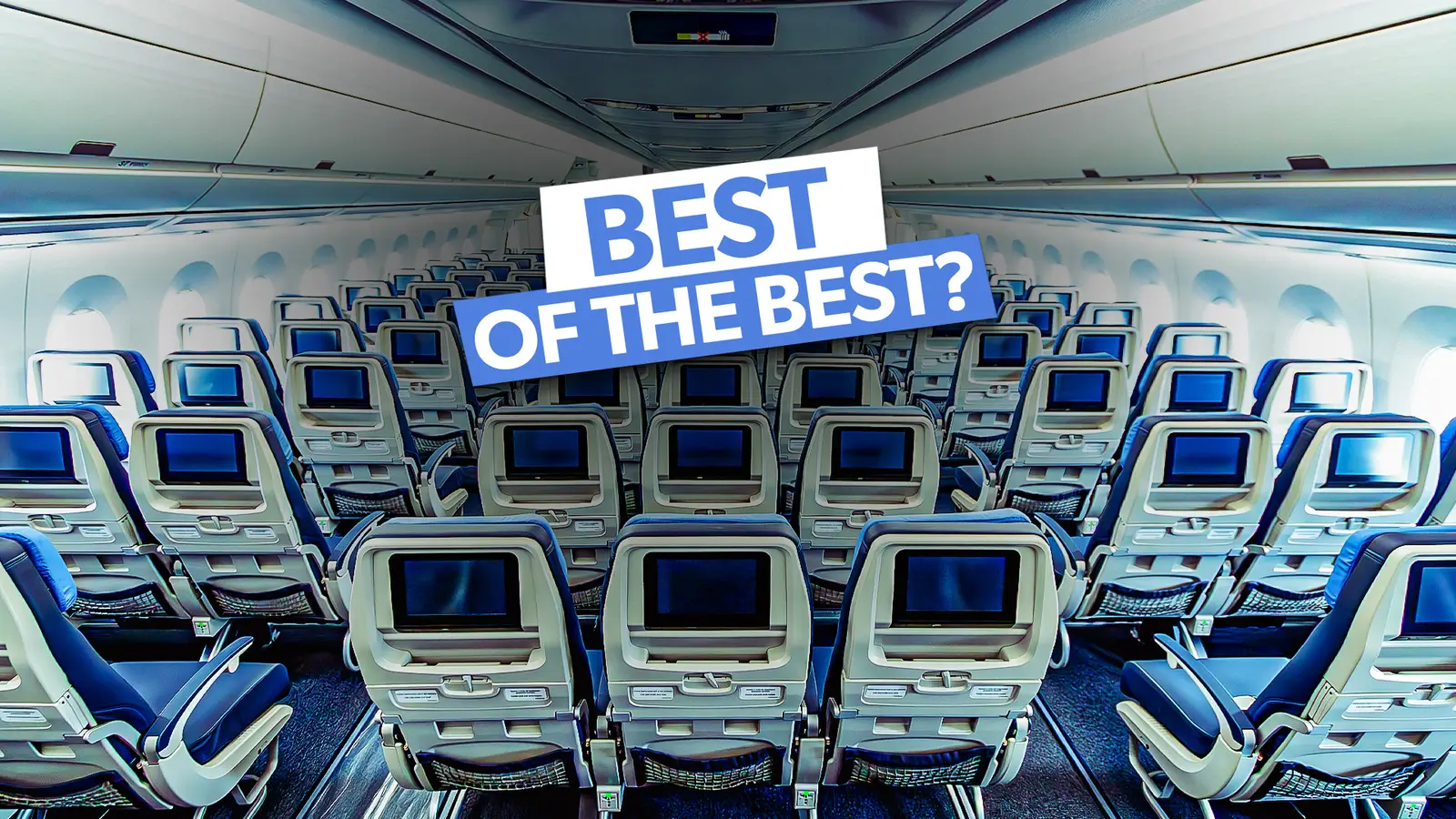 Why These 5 Airlines Have The Best Long-Haul Economy Class Seats