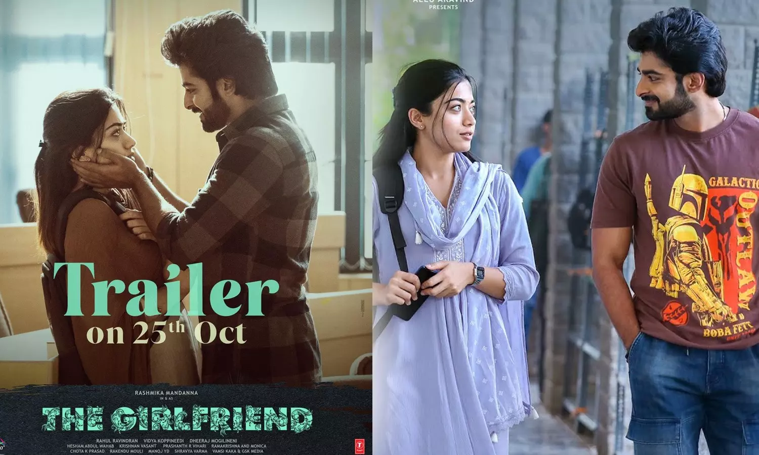 Trailer of Rashmika Mandanna's The Girlfriend gets a date