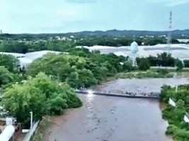 iciHaiti - Environment : Massacre River in flood, flooding in Ouanaminthe