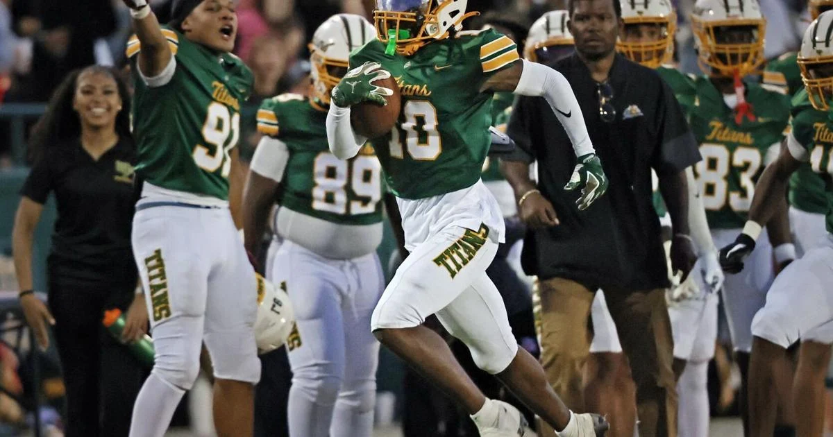 West Forsyth DB Joziah Nicholson is the Player of the Week